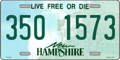 NH license plate 3501573