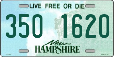 NH license plate 3501620