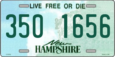 NH license plate 3501656