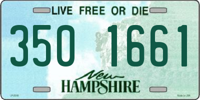 NH license plate 3501661