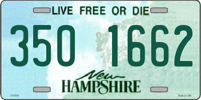 NH license plate 3501662
