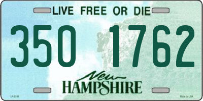 NH license plate 3501762