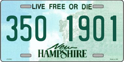 NH license plate 3501901