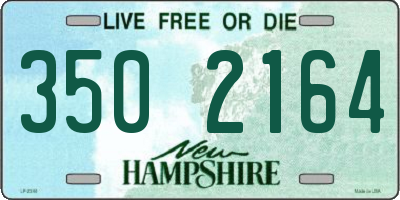 NH license plate 3502164