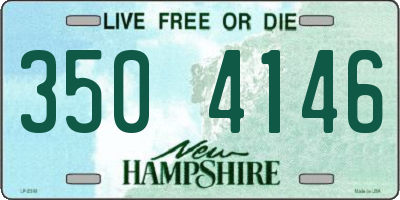 NH license plate 3504146