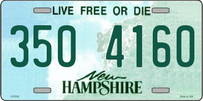 NH license plate 3504160