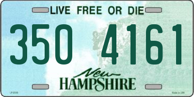 NH license plate 3504161