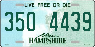 NH license plate 3504439