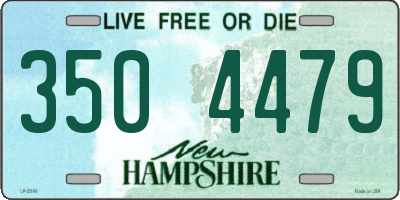 NH license plate 3504479