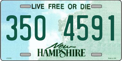 NH license plate 3504591