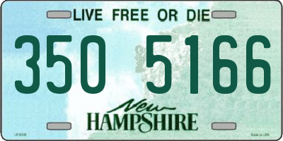 NH license plate 3505166