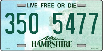 NH license plate 3505477