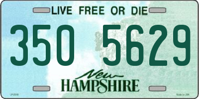 NH license plate 3505629