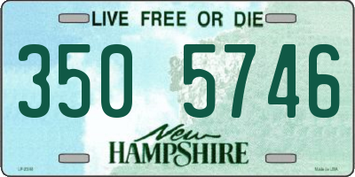 NH license plate 3505746