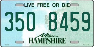 NH license plate 3508459