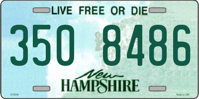 NH license plate 3508486