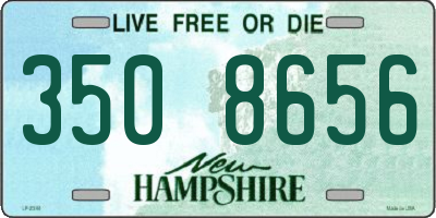 NH license plate 3508656