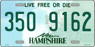 NH license plate 3509162