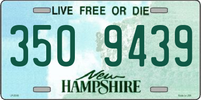 NH license plate 3509439