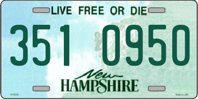 NH license plate 3510950