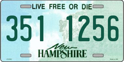 NH license plate 3511256