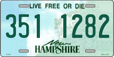 NH license plate 3511282