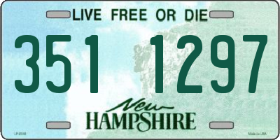 NH license plate 3511297