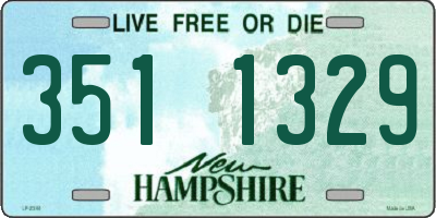 NH license plate 3511329