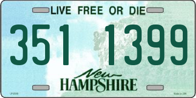 NH license plate 3511399