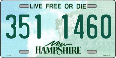 NH license plate 3511460