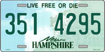 NH license plate 3514295