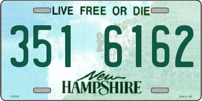 NH license plate 3516162