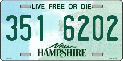 NH license plate 3516202