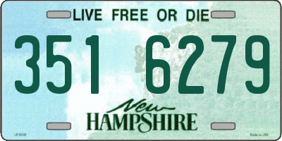 NH license plate 3516279