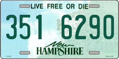 NH license plate 3516290
