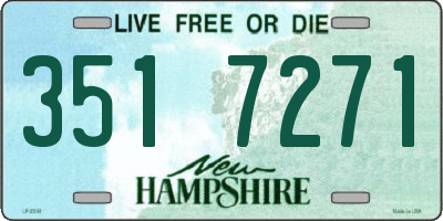 NH license plate 3517271