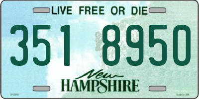 NH license plate 3518950
