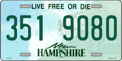 NH license plate 3519080