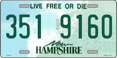 NH license plate 3519160