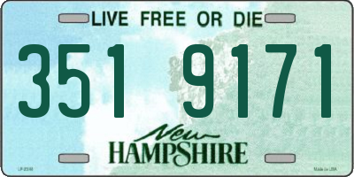 NH license plate 3519171