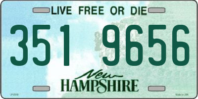 NH license plate 3519656