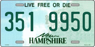 NH license plate 3519950