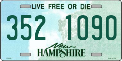 NH license plate 3521090