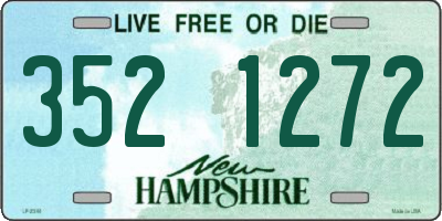 NH license plate 3521272