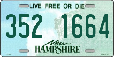 NH license plate 3521664