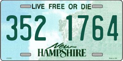 NH license plate 3521764