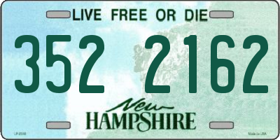 NH license plate 3522162