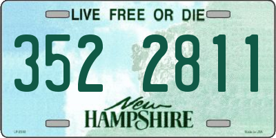 NH license plate 3522811