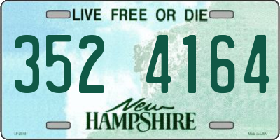 NH license plate 3524164