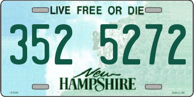 NH license plate 3525272